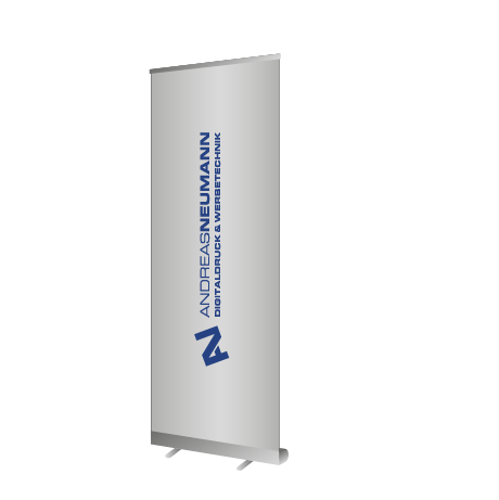 Roll-Up Budget | B 80 cm x H 200 cm | einseitig bedruckt